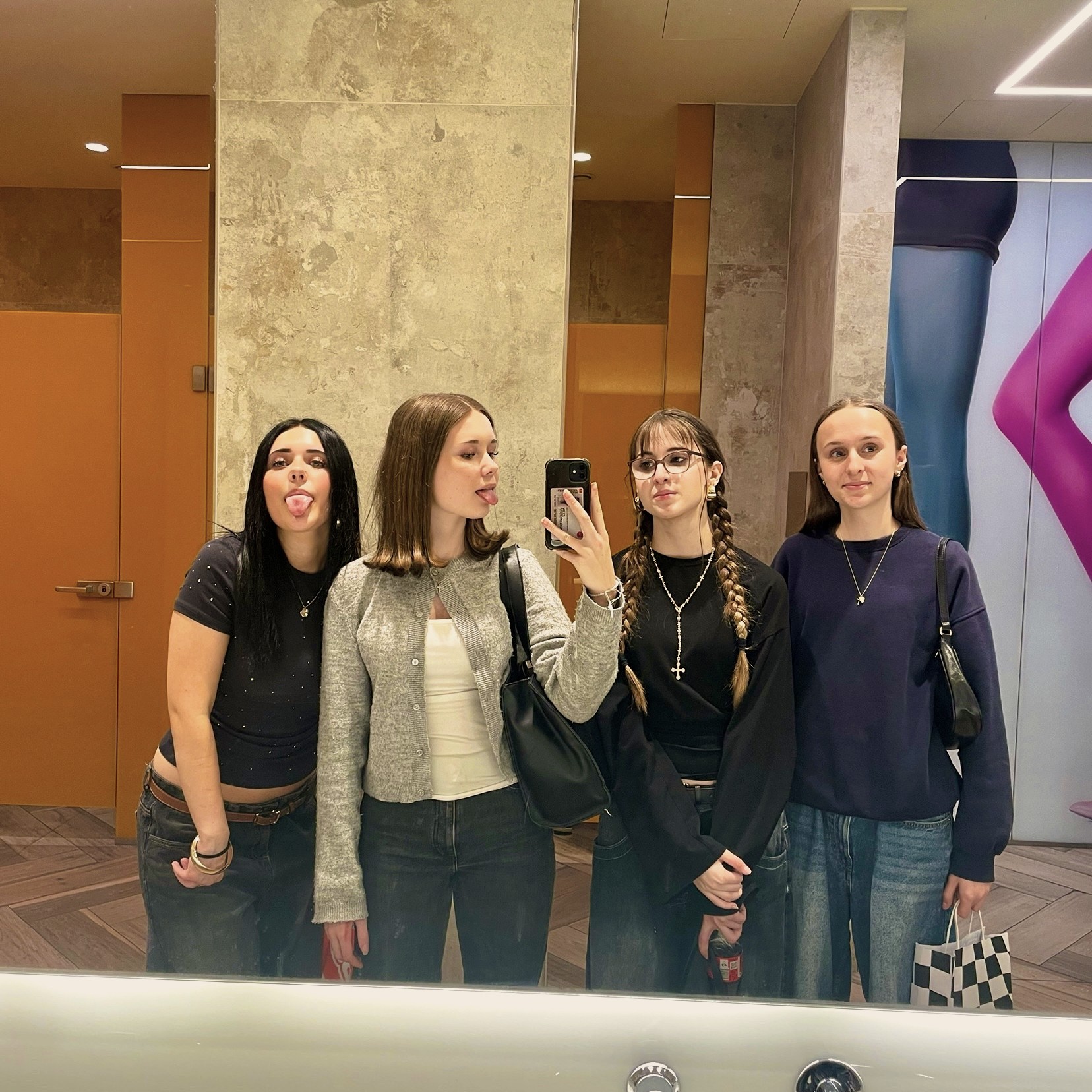 me and my friends from secondary school